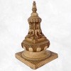 Stupa tibétain portatif en résine naturelle Statuettes Bouddhistes STUPAN2