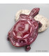Statuette tibétaine Tortue Yeux du Bouddha 