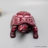 Statuette tibétaine Tortue Yeux du Bouddha 