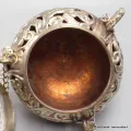 Porte-encens tibétain style oriental cuivre et métal - Porte-encens tibétains