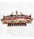 Brûleur d'encens tibétain Stupa Encens tibétains, accessoires BESTU1