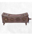 Porte encens tibétain antique avec tiroir Brûleurs et porte-encens PETANT2