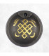 Porte encens tibétain décoré du Noeud infini Encens tibétains, accessoires PET2