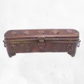 Porte encens tibétain ancien cuivre 30 cm - Porte-encens tibétains
