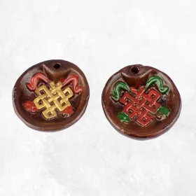 Porte encens tibétain Noeud infini - Porte-encens tibétains