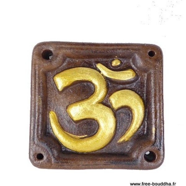 Porte encens tibétain en plâtre Encens tibétains, accessoires PETP1