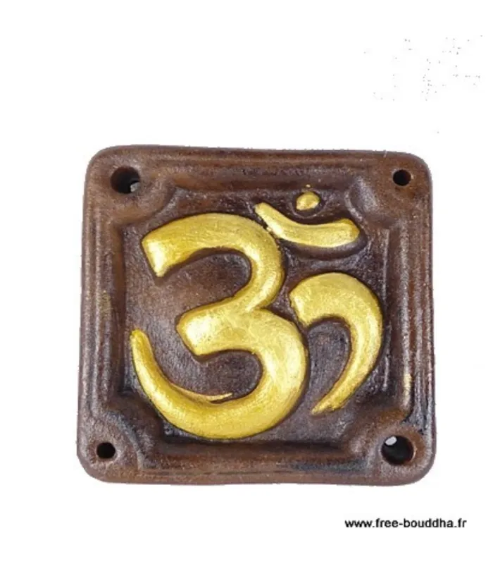 Porte encens  tibétain en plâtre - Porte-encens tibétains