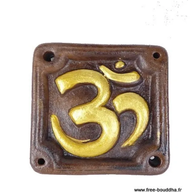 Porte encens  tibétain en plâtre - Porte-encens tibétains