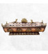 Brûleur d'encens tibétain Stupa et biches Encens tibétains, accessoires BETSTU