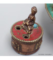 Porte-encens tibétain 5 Bouddhas 