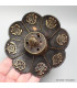 Brûleur d'encens tibétain Lotus sur pied Encens tibétains, accessoires DBLESA3