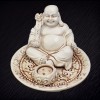 Porte encens Boudha en résine 