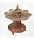 Brûleur d'encens tibétain Signes auspicieux Encens tibétains, accessoires DBLESA2