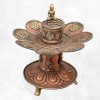 Brûleur d'encens tibétain Signes auspicieux Encens tibétains, accessoires DBLESA2