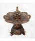 Brûleur d'encens cuivre vielli Lotus Encens tibétains, accessoires DBLESA5