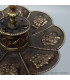 Brûleur d'encens cuivre vielli Lotus Encens tibétains, accessoires DBLESA5