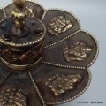 Brûleur d'encens cuivre vielli Lotus Encens tibétains, accessoires DBLESA5