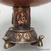 Brûleur d'encens cuivre vielli Lotus Encens tibétains, accessoires DBLESA5