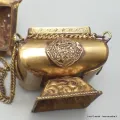 Petit encensoir Pagode en laiton - Porte-encens tibétains