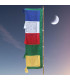 Drapeau tibétain Vertical 7 mètres Drapeaux tibétains DV7M
