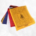 Drapeaux tibétains divinités et bon augure x 10 Drapeaux tibétains PEA5