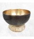 Bol tibétain de méditation OM 18,5 cm Bols tibétains 7 métaux BOL90