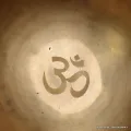 Bol tibétain de méditation OM 18,5 cm - Bols tibétains 7 métaux