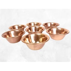 Bols d'offrandes bouddhistes en cuivre 8,5 cm
