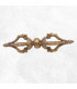 Dorje vajra tibétain 4 branches bout pointu Cloches et dorjé tibétains ref12.22-a