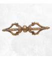 Dorje vajra tibétain 4 branches bout pointu Cloches et dorjé tibétains ref12.22-a