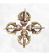 Double dorje varja bouddhiste petit modèle Objets rituels bouddhistes DD7