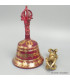 Cloche tibétaine 15 cm déco dorje 