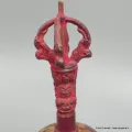 Cloche tibétaine 15 cm déco dorje - Objets rituels bouddhistes