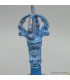 Cloche tibétaine 15 cm bleu turquoise
