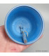 Cloche tibétaine 15 cm bleu turquoise