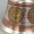 Cloche tibétaine et dorjé mantra 15 cm - Objets rituels bouddhistes