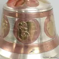 Cloche tibétaine et dorjé mantra 15 cm - Objets rituels bouddhistes