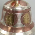 Cloche tibétaine et dorjé mantra 15 cm - Objets rituels bouddhistes