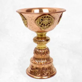 Lampe à beurre tibétaine 15 cm - Lampe à beurre bouddhiste
