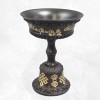 Lampe à beurre en bronze massif 9 cm 