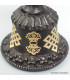 Lampe à beurre en bronze massif 9 cm