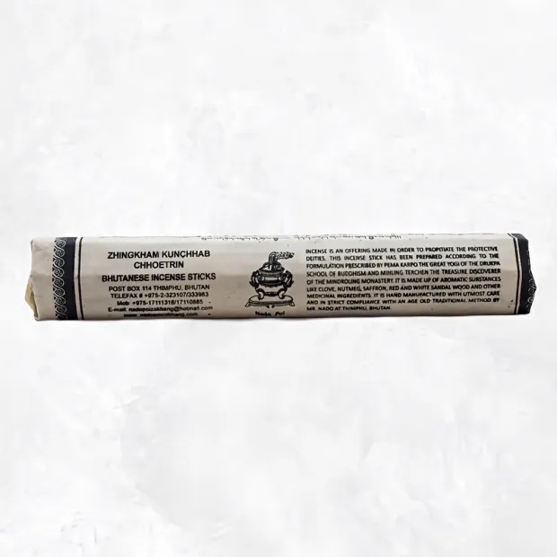 Encens bhoutanais Zhingkham Kunchhab - Objets rituels bouddhistes