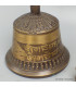 Grosse cloche tibétaine de cérémonie 21 cm bronze cuivre Objets rituels bouddhistes DOVAJ23