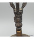 Grosse cloche tibétaine de cérémonie 21 cm bronze cuivre Objets rituels bouddhistes DOVAJ23