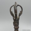 Grosse cloche tibétaine de cérémonie 21 cm bronze cuivre Objets rituels bouddhistes DOVAJ23
