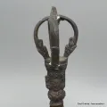 Cloche tibétaine de cérémonie 21 cm bronze cuivre - Objets rituels bouddhistes