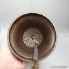 Grosse cloche tibétaine de cérémonie 21 cm bronze cuivre Objets rituels bouddhistes DOVAJ23