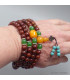Mala 108 perles en Graines de Lotus avec compteurs