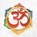 Décoration murale Om hindouiste 20 cm Décoration tibétaine DECOHINgm