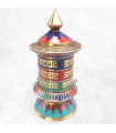 Moulin à prières tibétain de table 14 cm Moulins à Prières tibétains PGAM19